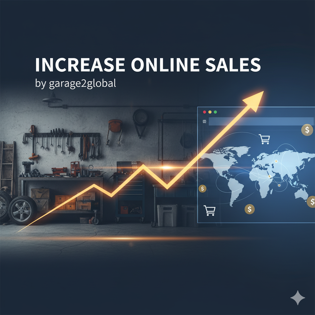 Increase Online Sales by Garage2Global: A Full-Spectrum Growth Strategy 2 increase online sales by garage2global